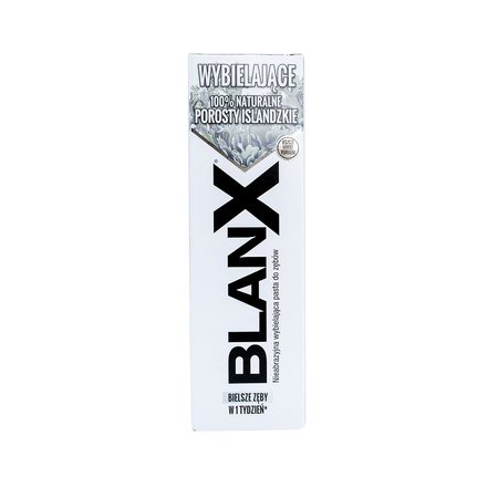 BlanX Non-Abrasive Whitening Toothpaste nieabrazyjna wybielająca pasta do zębów 75 ml