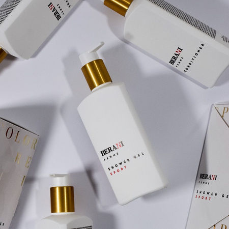 Berani Naturalny żel pod prysznic SPORT dla kobiet 300 ml