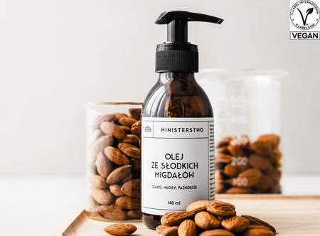 Olej ze słodkich migdałów, 140 ml