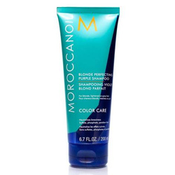 Moroccanoil Blonde Perfecting Purple Shampoo Szampon do Włosów Blond Neutralizujący Żółte Odcienie, 200ml