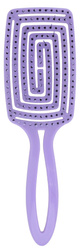 Intervion Szczotka do czesania przelotowa fioletowa Pastel Spring