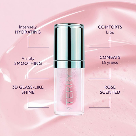 By Terry Baume De Rose Glow Gloss serum do ust – N2 Dazzling Rose, 5 ml