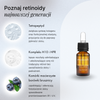 Przeciwzmarszczkowe serum do twarzy 2,5% Retinolu H10 i Retinoinianu HPR (Kompleks) Róża z jagodą