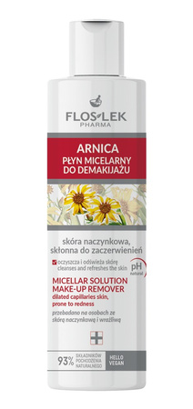 Floslek Płyn micelarny do demakijażu skóra naczynkowa 225 ml | Puderikrem