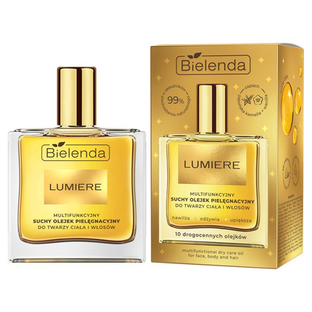Bielenda Lumiere Multifunkcyjny suchy olejek pielęgnacyjny, 50 ml