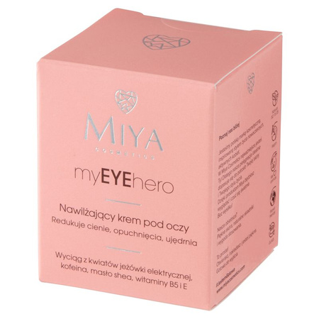 Miya myEYEhero – Nawilżający krem pod oczy, 15 ml