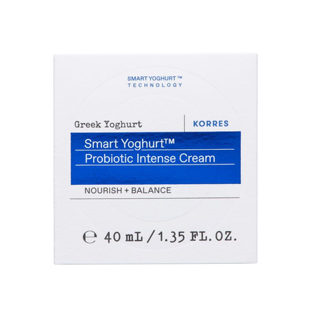 Korres Greek Smart Yoghurt krem intensywnie nawilżający skóra sucha, 40 ml