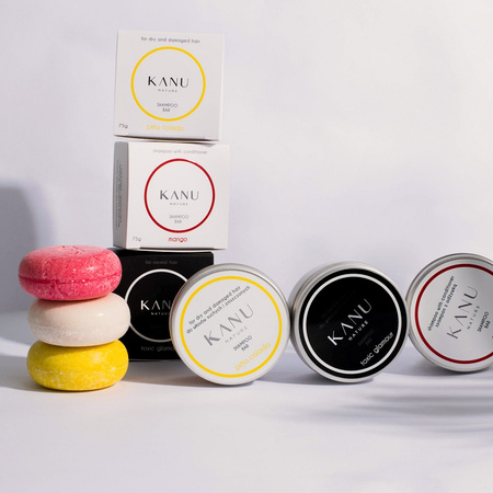 Kanu Nature Szampon z odżywką w kostce Toxic Glamour
