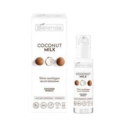 Bielenda Coconut Milk Silnie nawilżające serum kokosowe Cocoon Effect