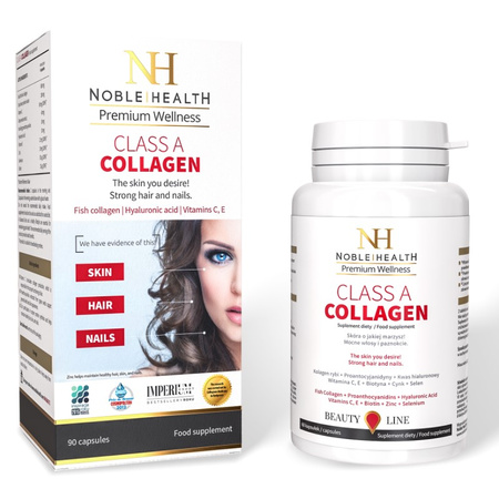 Noble Health Kolagen Class A Collagen 90 kapsułek