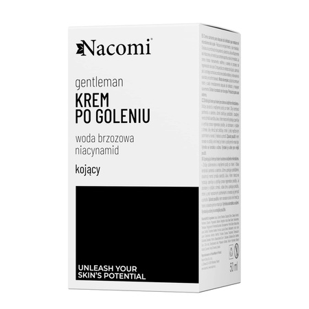 Nacomi Łagodzący krem po goleniu odbudowujący mikrobiom skóry 50 ml