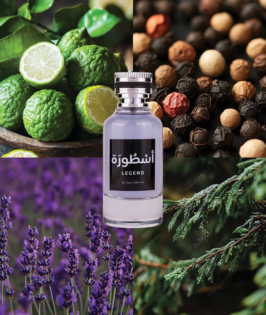 Gulf Orchid Woda perfumowana męska Legend, 110 ml