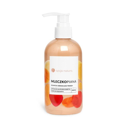 Opcja Natura Mleczkopiana do mycia twarzy, 250 ml