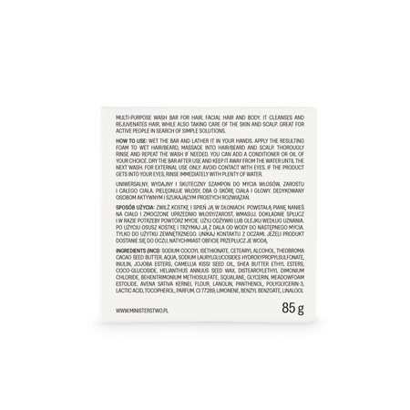 Zielona herbata - szampon w kostce