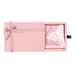 SLAAP Jedwabna poszewka na poduszkę pudrowy róż, 50 x 60 cm