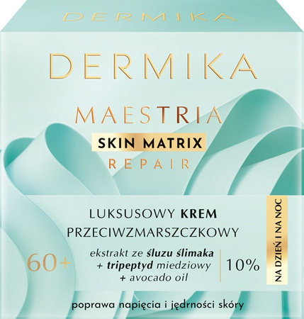 Dermika Maestria luksusowy krem przeciwzmarszczkowy 60+ na dzień i na noc 50 ml