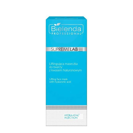 Bielenda Professional Hydra-Hyal2 Injection Liftingująca maseczka do twarzy z kwasem hialuronowym