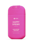 HISKIN ANTIBAC Spray do dezynfekcji rąk Happy spring hibiscus (różowy), 30 ml