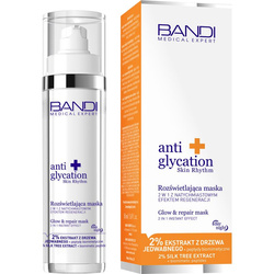 Bandi Anti Glycation Skin Rhythm - Rozświetlająca maska 2w1, 50 ml