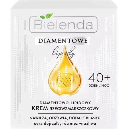 Bielenda Diamentowe Lipidy Diamentowo – lipidowy krem przeciwzmarszczkowy 40+ dzień/noc