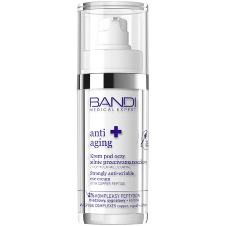 BANDI MEDICAL EXPERT ANTI-AGING Krem pod oczy silnie przeciwzmarszkowy z peptydem miedziowym