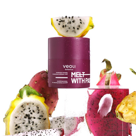Veoli Botanica MELT WITH PASSION emulgujące masełko do zmywania makijażu i SPF