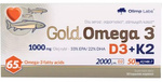 OLIMP LABS Gold Omega 3 D3+K2 30 kaps blistry
