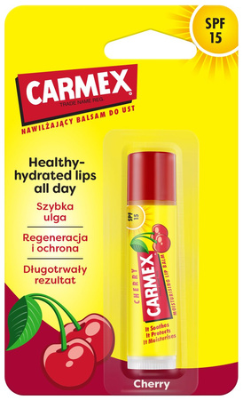 Carmex Cherry nawilżający balsam do ust w sztyfcie 4,25 g
