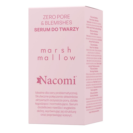 Nacomi Zero pore & blemishes Serum do twarzy 30 ml