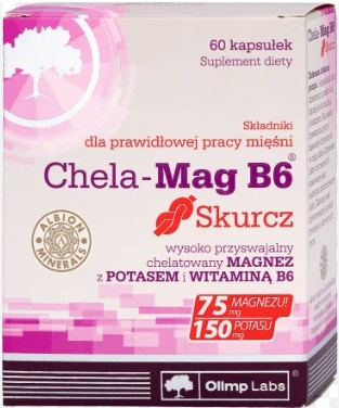 OLIMP LABS Chela-Mag B6 skurcz 60 kaps blistry