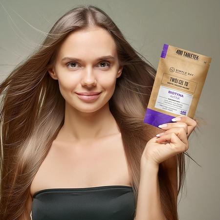Twój Cel to Biotyna 4xTAK z naturalnym krzemem – 400 tabletek