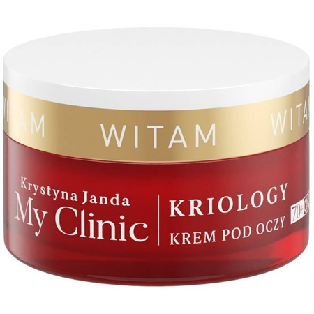Janda My Clinic Kriology 70+ krem pod oczy