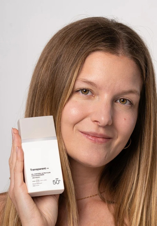 Transparent Lab Oil Control Ultra Fluid Cica Sunscreen – matujący krem SPF 50, 100 ml
