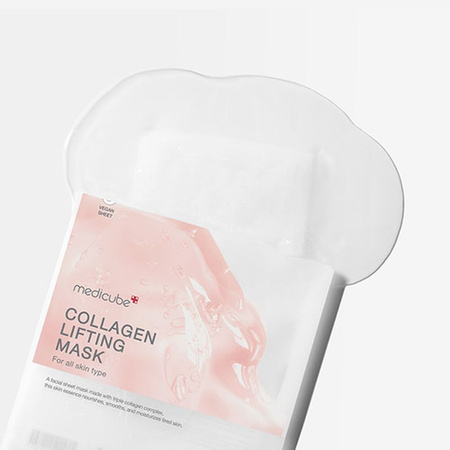 Medicube Collagen Lifting Mask - Ujędrniająca maska kolagenowa na twarz w płachcie, 1 szt