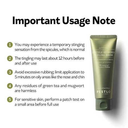 Pestlo Spicule Re-born Peeling Mask - Maska peelingujaca z mikroigiełkami, 120g