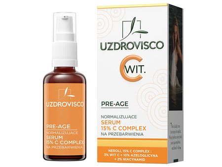 Uzdrovisco Pre-Age, normalizujące serum C complex 15% na przebarwienia 30 ml