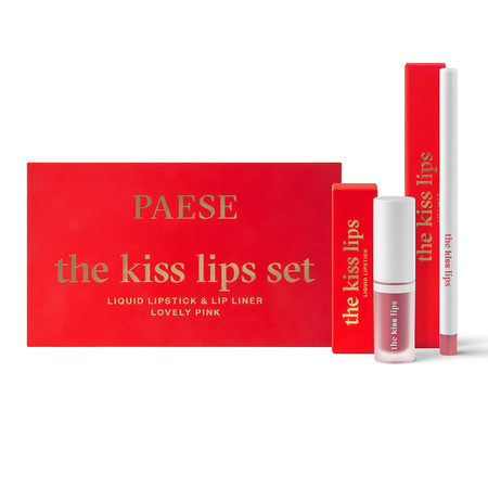 PAESE, THE KISS LIPS ZESTAW 03 - LOVELY PINK