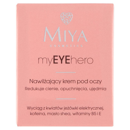 Miya myEYEhero – Nawilżający krem pod oczy, 15 ml