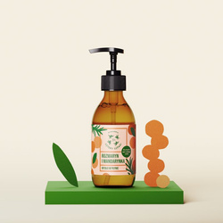 4 Szpaki Mydło w płynie Rozmaryn i Mandarynka, 300 ml