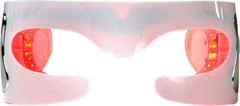 STYLPRO Radiant Eyes Red LED Goggles, okulary do terapi czerwonym światłem LED
