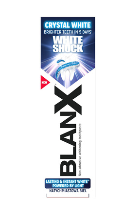 BlanX White Shock Brilliant Enamel wybielająca pasta do zębów 75 ml