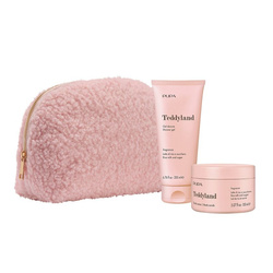 PUPA Milano TEDDYLAND Zestaw Żel pod prysznic + peeling do ciała 001 Rice Milk and Sugar