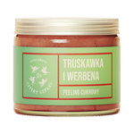 4 Szpaki Peeling cukrowy do ciała Truskawka i Werbena, 250 ml