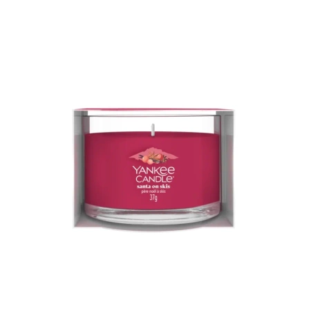 Yankee Candle Santa on Skis – świeca mini, 37 g