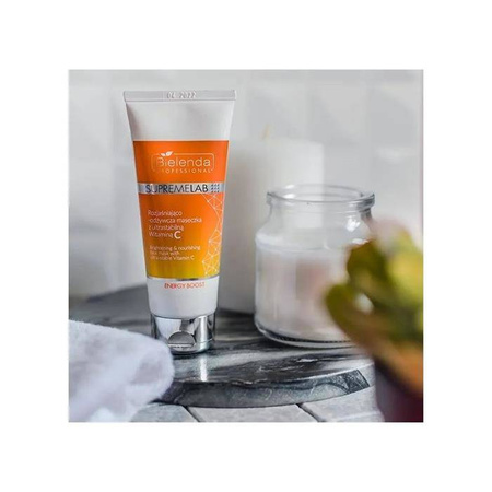 Bielenda Professional Energy Boost Rozjaśniająco-odżywcza maseczka ze stabilną witaminą C