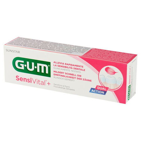 GUM SENSIVITAL+ Pasta do zębów, 75 ml