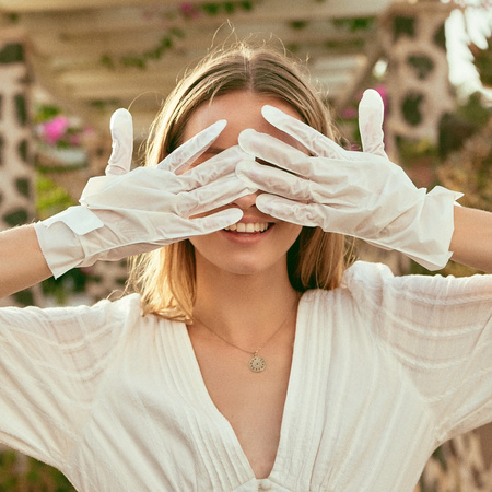 handy lab. Extreme Retinol maska na dłonie w rękawiczkach, 1 para