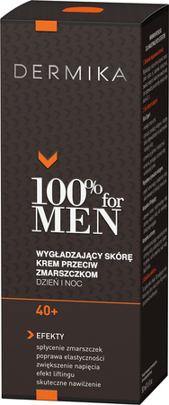 Dermika 100% For Men krem wygładzający 40+ 50 ml