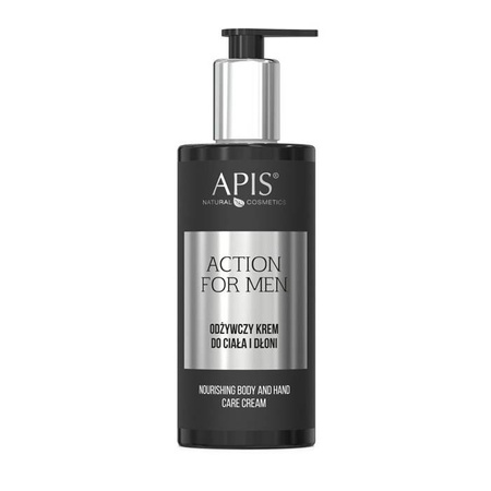 Apis Odżywczy Krem do ciała i dłoni Action for Men 300 ml