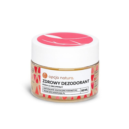 Opcja Natura Zdrowy dezodorant pinia&grejpfrut, 50 ml